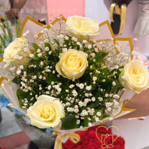 Premium White Rose Bouquet