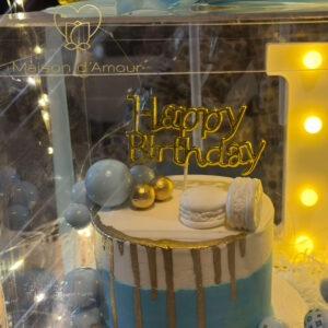 Blue & Gold Luxe Birthday Hamper 💙